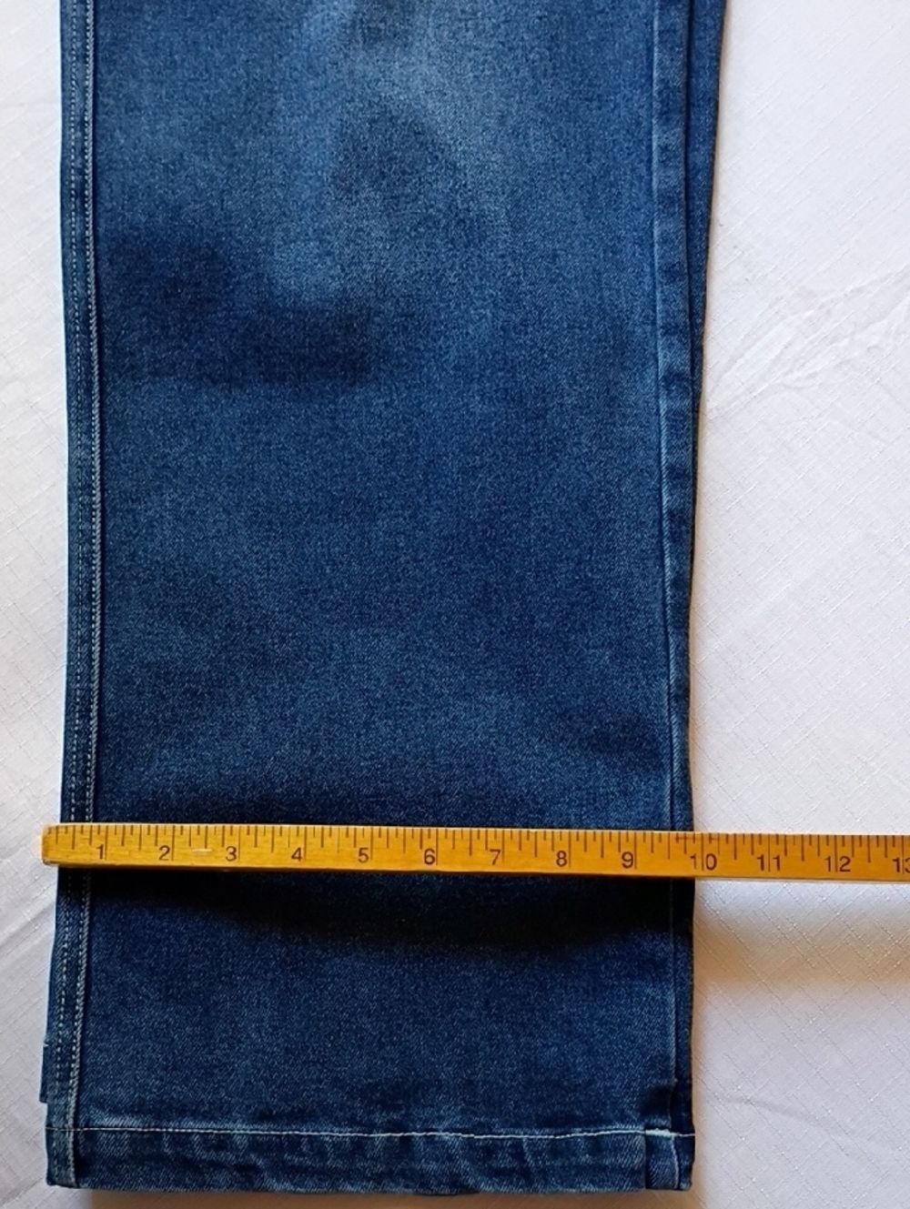 True Religion Women's Dark Blue Cargo Straight Jeans Size 28 - Picture 9 of 13